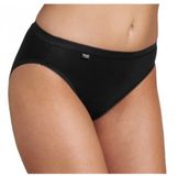 Sloggi Set van 5x stuks basic tai dames slips - Dames onderbroeken ondergoed, maat: 46 in het zwart