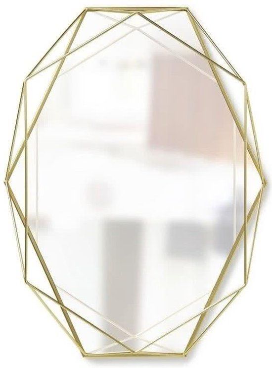 Umbra 358776-165 Wandspiegel - Ovaal - Goud - 42.5 x 56.5 cm