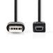 Nedis CCGT60300BK20 Câble USB noir 2m