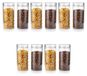 Arendo Pots de conservation Set de 10
