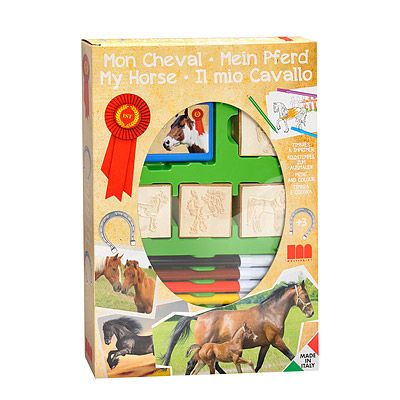 Stempelbox Paarden 12dlg