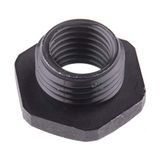 RS PRO Kabelschroefadapter type verloopstuk M12 x 1,5 M16 x 1,5 nylon 66 zwart M16 → M12, verpakking van 10 stuks
