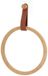 Tendance Handdoek/gastendoekjes houder ring - cognac - zelfklevend - bamboe