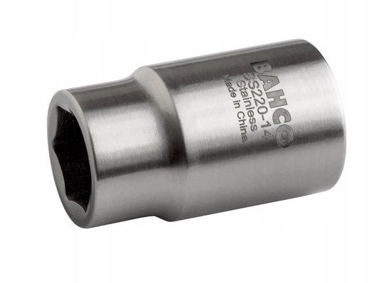Bahco 1/4" 6-kant dop 5mm RVS dop