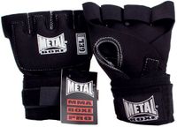 Metal Boxe Gants de boxe Gel Noir Taille unique