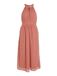 VILA Zomerjurk 'EDEE' roestrood / pastelrood