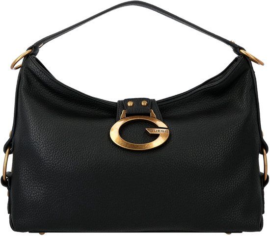 GUESS Camden Shoulder Bag Black - Schoudertas voor Vrouwen