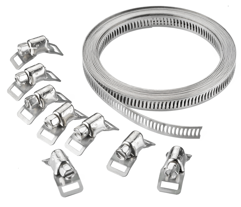CON:P Oneindig RVS Spanring met 8 Krammen - B34089