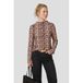 Anytime Peplumtop met panterprint