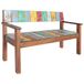 VidaXL Bankje 115 cm massief gerecycled hout