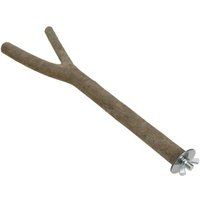AniOne Y-vormige zitstok van natuurlijk hout 30 cm
