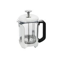 La Cafetière Roma acier inoxydable cafetière, quatre tasses, argent, boîte cadeau