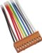 TRU COMPONENTS 1582618 Female header met kabel Totaal aantal polen 5 Rastermaat: 2.50 mm 1 stuk(s)