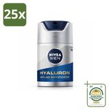 NIVEA MEN 25 x Anti-Aging gezichtscrème met SPF 15 - 50 ml - Voorraadverpakking