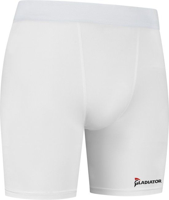 Gladiator Sports Compressie broek - Heren - Wit - XXXL
