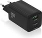 AISENS ASCH-65W3P042-BK chargeur pour appareils mobiles Universel Noir AC Charge rapide Intérieur