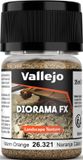 Vallejo Modelbouwdecoratie - 26321 Landscape Textures 321 - Warm Oranje 1-2 mm - 35ml Effecten potje