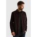 PME Legend wrenchmen dobby corduroy regular fit overshirt - violet foncé