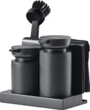 Zone Denmark DIISH Afwasset met duo zeepdispenser - Black