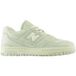 New Balance Lage Sneakers New Balance Chaussures New Balance BB550 unisexes en cuir blanc
