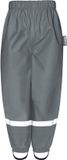 Playshoes Regenbroek Kinderen Dunkelgrau Polyester Normaal Elastische enkelmanchetten