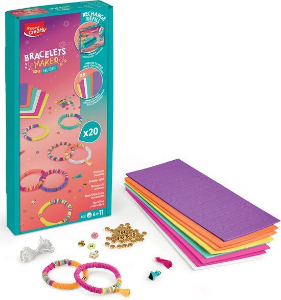 Maped Creativ navulset voor armband machine BRACELETS