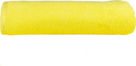 Towelzz XXXL Handdoek Helder Geel 100 x 210 cm