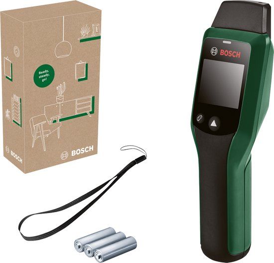 Bosch Groen Bosch UniversalHumid - Vochtmeter - Inclusief Batterijen en polsband