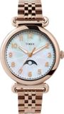 Timex Model 23 TW2T89400 Horloge - Staal - Rosékleurig - Ø 38 mm