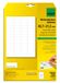 Sigel LA204 Verwijderbare Etiketten Wit Afgeronde Rechthoek 45,7 x 21,2 mm 1200 Stuks
