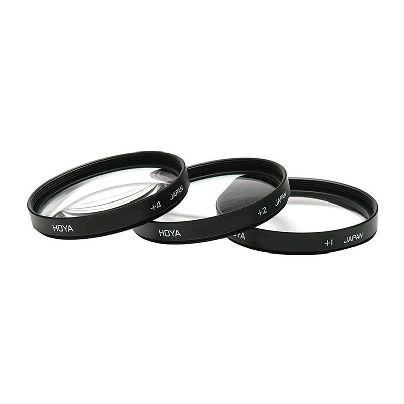 HOYA 46mm Close-Up Set +1 +2 +4 II HMC