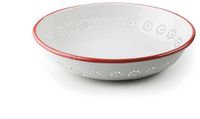 Ibili Vintage Fruitschaal Bordeaux 26 cm Glas Transparant