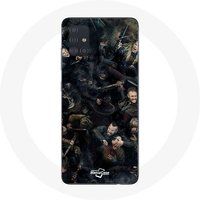 Manicase Hoesje voor Samsung Galaxy A71 Vikings Teaser Seizoen 6 Poster Karakters Art