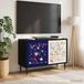 Maison Exclusive meuble TV MAINZ, 69 x 33 x 50,5 cm, noir, aspect chêne