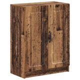 vidaXL - Badkamer - Opbergkast - UTRECHT - Oud - hout - 59,5 x 31 x 77 cm
