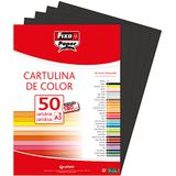 Fixo Paper 11120310 - verpakking met 50 stuks, zwarte doos, A3, 180 g