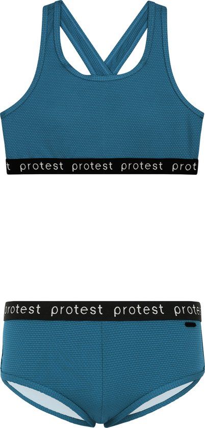 Protest PRTBeau Bikini Set Meisjes Raku Blue Effen 116