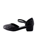Next - Meisjes - Feestelijke schoenen met laag hakje, bandje en brede pasvorm - Zwart