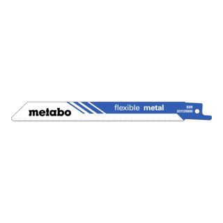 Metabo Reciprocating Saw Blades "Flexible Metal" 150 x 0.9mm, BiM, 2-Pack