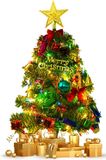 oCreon Kerstboom 50 cm kleine kerstboom met verlichting - Mini-kerstboom - Tafelkerstboom - Kunstkerstboom met licht voor kerstdecoratie