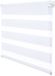 In And Outdoormatch Rolgordijn met ketting - verduisterend & isolerend - wit - 90x150 cm