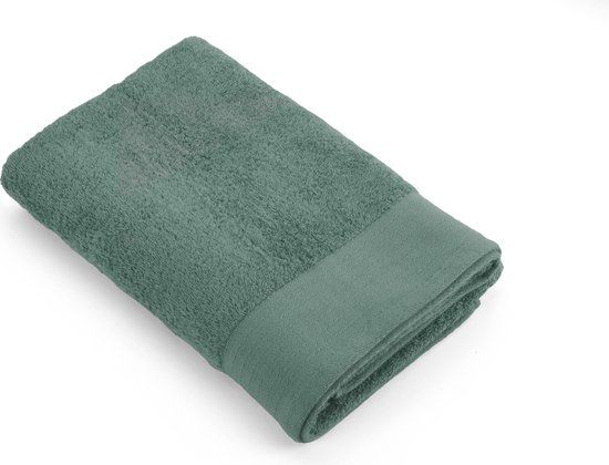 WALRA Badlaken Soft Cotton Legergroen - 70x140 cm