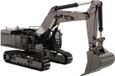 Diecast Masters Cat 390F HEX Graafmachine 1:50 Gunmetal