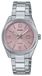 Casio Damenuhr LADY DATE - PINK Silberfarben (Ø 30 mm)