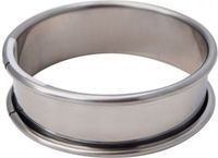 De Buyer - RVS taartring met gerolde rand - ø6cm x 2cm