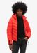 Superdry - Dames Gewatteerd jack van microvezel met capuchon - Sunset Red - XXS