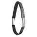 Imperial Riding IRH Deluxe extra longeerriem, ergonomische vorm met verdoringsvrije metalen ringen, donkergroene saliegroen
