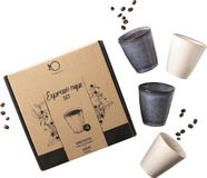 Shenzhen Haorui Industrial Technology Co., Ltd. SET DE TASSES À CAFÉ | Ensemble de tasses à expresso en céramique fait main portugais