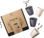 Shenzhen Haorui Industrial Technology Co., Ltd. SET DE TASSES À CAFÉ | Ensemble de tasses à expresso en céramique fait main portugais