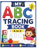 Alphabet Tracing Workbook for Kids Ages 3-5 Learn Letters Writing Practice A-Z Preschool Kindergarten Handwriting Activity Book Dotted Lines Early Learning Workbook Homeschool Educational Fun Sheets